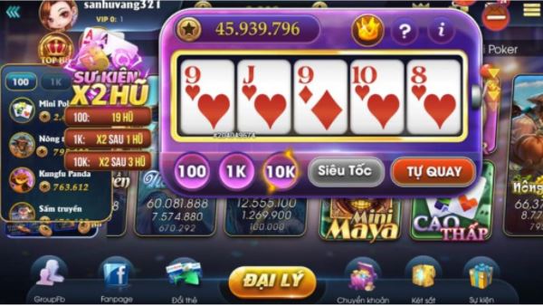 Các game đổi thưởng HOT nhất tại Hu86 Club