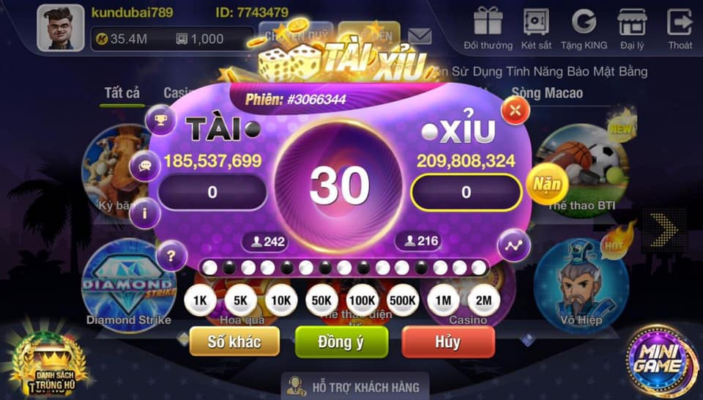 B79 Club có hỗ trợ cá cược bằng tiền gì?